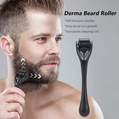 Derma Beard Roller | Boost Your Beard's Growth & Health
